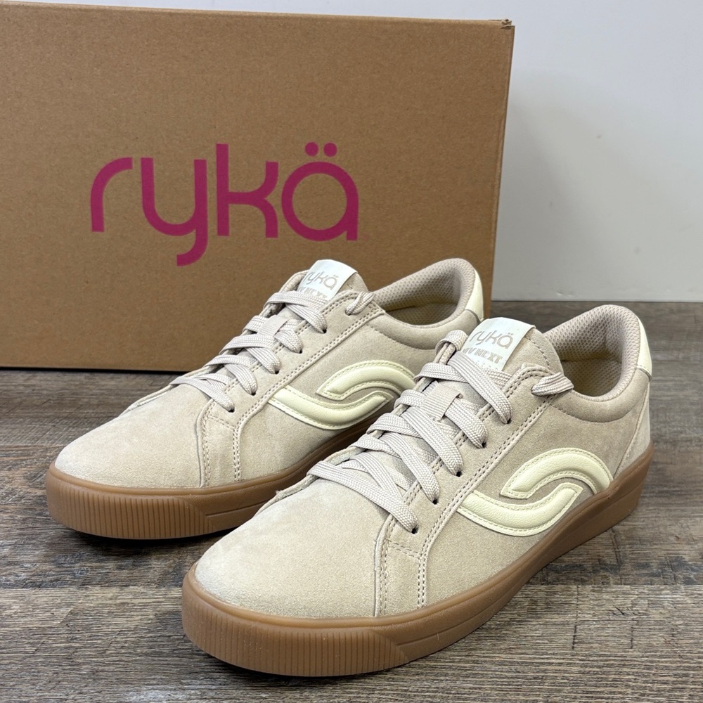 Ryka Viv Next Sport Lifestyle Sneakers – Terrataupe –Size 9.5M – Like New in Box